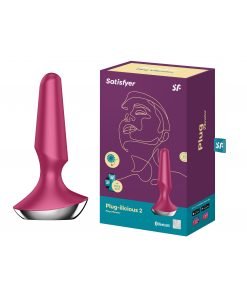 Satisfyer - Plug Ilicious 2 Butt Plug met app - Bordeaux