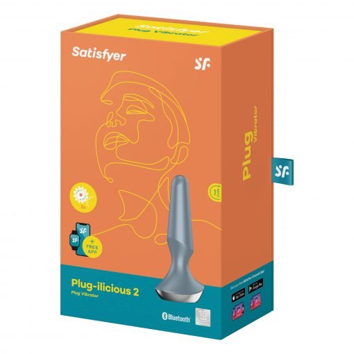 Satisfyer - Plug Ilicious 2 Butt Plug met app - Ice