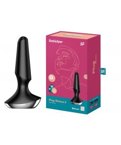 Satisfyer - Plug Ilicious 2 Butt Plug met app - Zwart