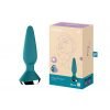 Satisfyer - Plug Ilicious 1 Butt Plug met app - Petrol