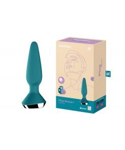 Satisfyer - Plug Ilicious 1 Butt Plug met app - Petrol