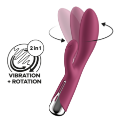 Satisfyer Spinning Rabbit 1 - Roterende duo vibrator