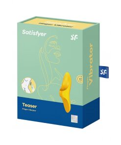 Satisfyer - Teaser Finger Vibrator - Geel