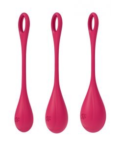 Satisfyer - Yoni Power 1 vaginaballetjes - Rood