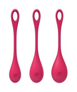 Satisfyer - Yoni Power 1 vaginaballetjes - Rood