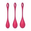 Satisfyer - Yoni Power 1 vaginaballetjes - Rood