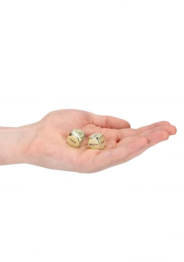 Sexy Dobbelstenen - Kink Dice - Goud
