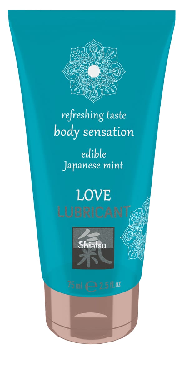 Shiatsu - Love Eetbaar Glijmiddel - Japanse Mint