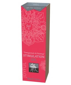 Shiatsu - Stimulerende Clitoris Gel - Granaatappel & Nootmuskaat