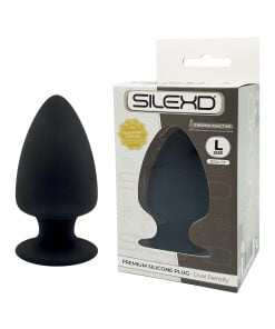 Silexd - Model 1 Dual siliconen Butt plug - Large