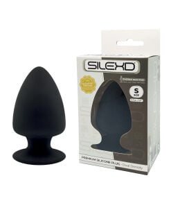 Silexd - Model 1 Dual siliconen Butt plug - Small