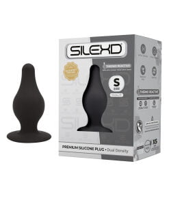 Silexd - Model 2 Dual siliconen Butt plug - Small