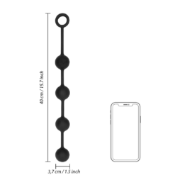 Silicone Anaal Kralen - Medium