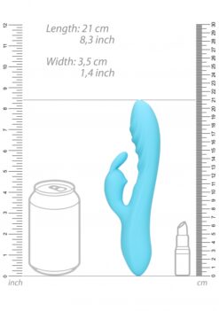 Silicone Rabbit Vibrator met Ribbels