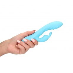 Silicone Rabbit Vibrator met Ribbels