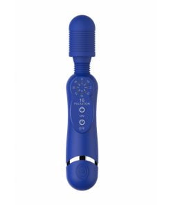 Siliconen Massage Wand Flexibel - Blauw