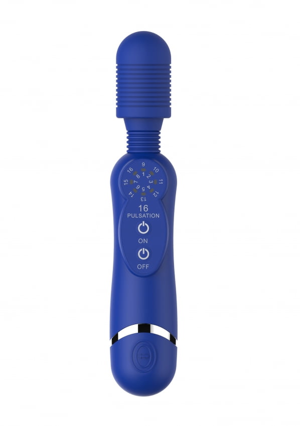Siliconen Massage Wand Flexibel - Blauw