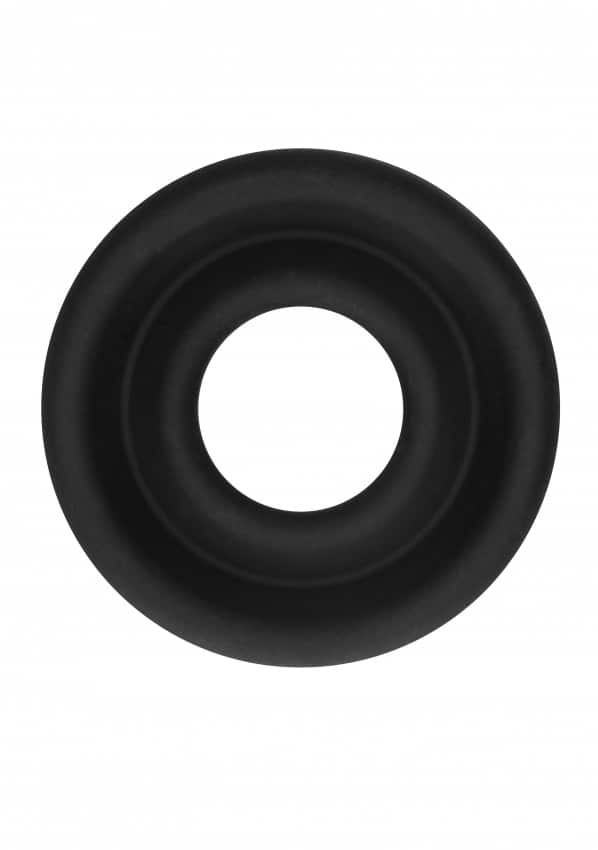 Siliconen Penispomp Sleeve - zwart