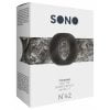 Sono - No 42 Rekbare Cockring - Zwart