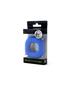 Sport Fucker - Silicone Big Boner Cockring - Blauw