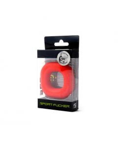 Sport Fucker - Silicone Big Boner Cockring - Rood