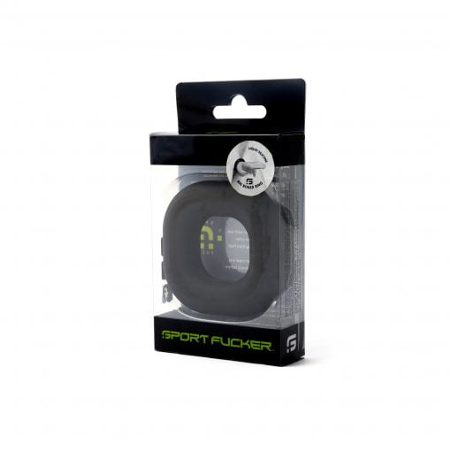 Sport Fucker - Silicone Big Boner Cockring - Zwart