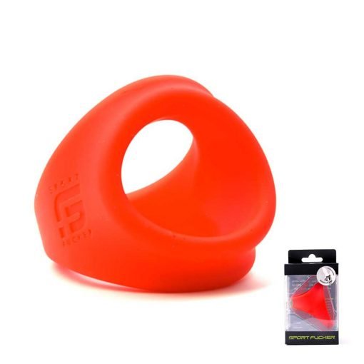 Sport Fucker - Silicone Freeballer Cockring - Rood