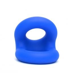 Sport Fucker - Silicone Rugby Cockring - Blauw