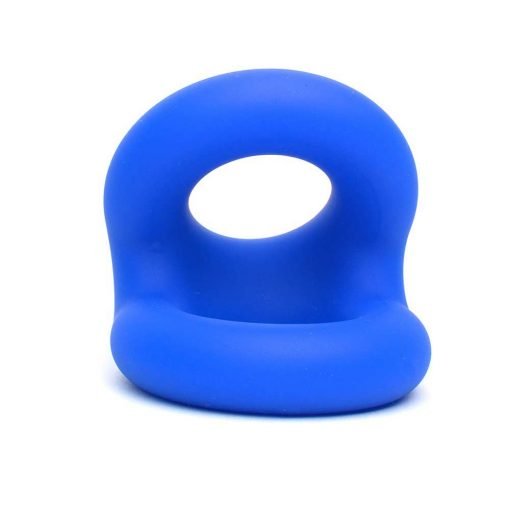 Sport Fucker - Silicone Rugby Cockring - Blauw