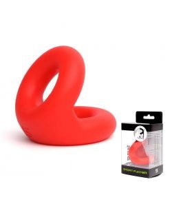 Sport Fucker - Silicone Rugby Cockring - Rood