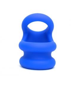 Sport Fucker - Silicone Switch Hitter Cockring - Blauw