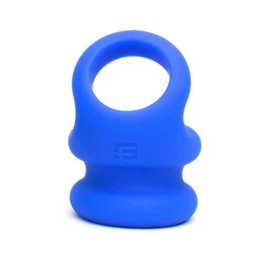 Sport Fucker - Silicone Switch Hitter Cockring - Blauw