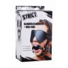 Strict - Kunstleren Masker Met Ball Gag