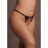 String met open kruis Plus size