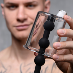 Rosebud Cilinder met Siliconen Anale Parels