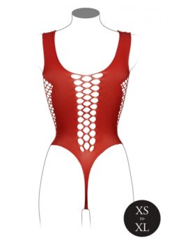 Teddy met V hals - Sunset Glow