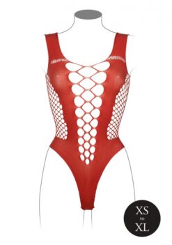 Teddy met V hals - Sunset Glow