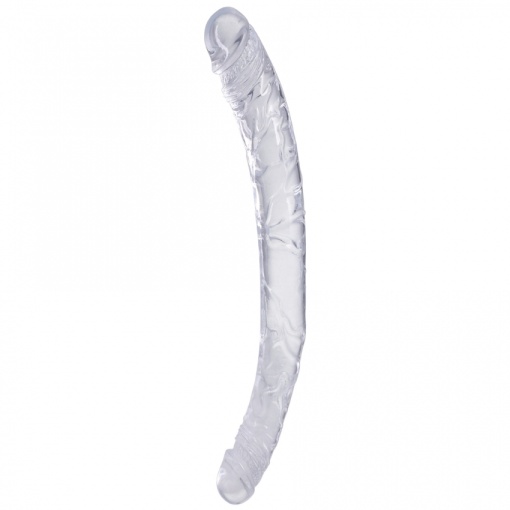 Transparante dubbele dildo