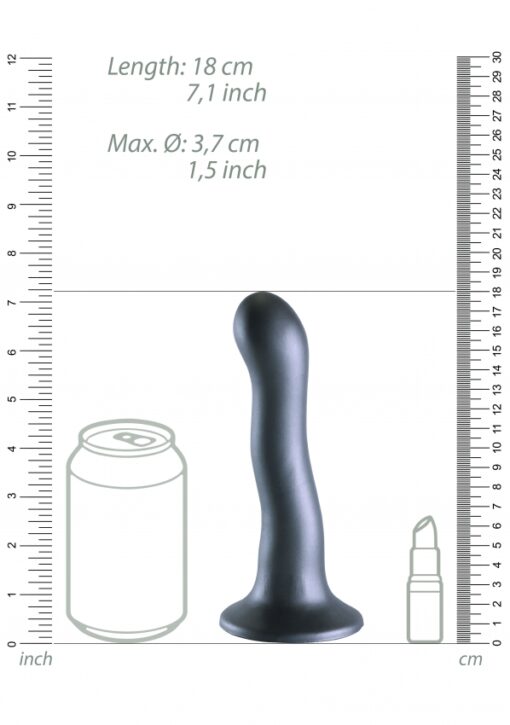 Ultra Soft G-spot Siliconen dildo met zuignap