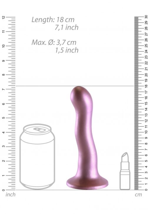 Ultra Soft G-spot Siliconen dildo met zuignap