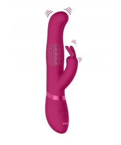 Vive – Izara Roterende Kralen Rabbit Vibrator – Roze