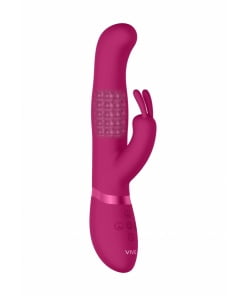 Vive – Izara Roterende Kralen Rabbit Vibrator – Roze