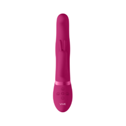 Izara - Draaiende Parels Konijnen Vibrator - Roze