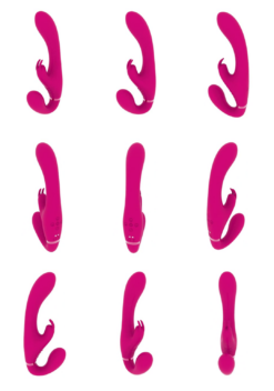 Suki - Vibrerende Strapless Strap-on Rabbit - Roze