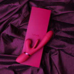 Kura - Duwende G-Spot Vibrator met Flapper Tong en Pulse Wave Stimulator - Roze