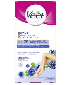 Veet koudwaxstrips voor de gevoelige huid