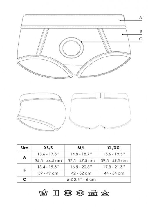 Vibrating Strap-on short