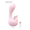 Vibrator Met Zuig Functie Mythical - Roze