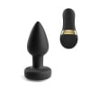 Vibrerende Buttplug met afstandsbediening en LED verlichting - Small