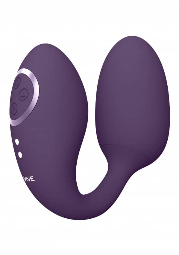 Vive Aika - Krachtig vibratie ei met afstandsbediening - Paars